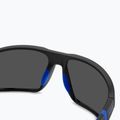 Okulary przeciwsłoneczne męskie Polaroid PLD 7058/S matte black blue/blue mirror polarized hc 7