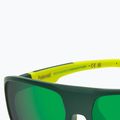 Okulary przeciwsłoneczne męskie Polaroid PLD 7058/S matte green/green mirror polarized high contrast 8