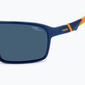 Okulary przeciwsłoneczne męskie Polaroid PLD 7058/S matte blue/blue polarized high contrast 6