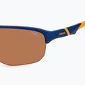 Okulary przeciwsłoneczne męskie Polaroid PLD 7059/S matte blue orange/brown polarized high contrast 6