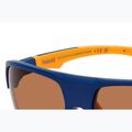 Okulary przeciwsłoneczne męskie Polaroid PLD 7059/S matte blue orange/brown polarized high contrast 7