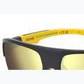 Okulary przeciwsłoneczne męskie Polaroid PLD 7059/S matte black yellow/gold polarized high contrast 7