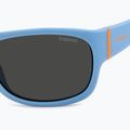 Okulary przeciwsłoneczne dziecięce Polaroid PLD 8064/S azure/grey polarized 5