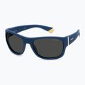 Okulary przeciwsłoneczne dziecięce Polaroid PLD 8064/S blue/grey polarized 2