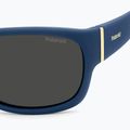 Okulary przeciwsłoneczne dziecięce Polaroid PLD 8064/S blue/grey polarized 5