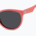 Okulary przeciwsłoneczne dziecięce Polaroid PLD 8065/S coral/grey polarized 5