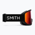 Gogle narciarskie Smith Transfer black/red sol-x mirror 3