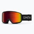 Gogle narciarskie Smith Tribute black/red sol-x mirror