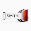 Gogle narciarskie Smith Tribute white/red sol-x mirror 4