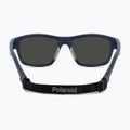 Okulary przeciwsłoneczne Polaroid PLD 7037/S matte blue/grey polarized 6