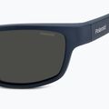 Okulary przeciwsłoneczne Polaroid PLD 7037/S matte blue/grey polarized 7