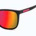 Okulary przeciwsłoneczne Polaroid PLD 2169/S/X matte black red/red multilayer polarized high contrast 8
