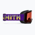 Gogle narciarskie dziecięce Smith Daredevil S1 black donuts/blue sensor mirror antifog 2