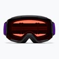 Gogle narciarskie dziecięce Smith Daredevil S1 black donuts/blue sensor mirror antifog 3