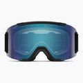 Gogle narciarskie Smith Squad S2 black/chromapop everyday blue mirror 2