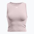 Tank top treningowy damski Under Armour Vanish Seamless tetra gray/white