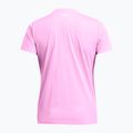 Koszulka treningowa damska Under Armour Tech Riddle stellar pink/white 5