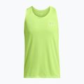 Koszulka do biegania męska Under Armour Launch Singlet morph green/reflective 3