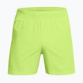 Spodenki do biegania męskie Under Armour Launch Elite 5" morph green/morph green/reflective 5