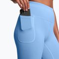 Legginsy treningowe damskie Under Armour Motion horizon blue/white 4