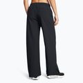 Spodnie damskie Under Armour Rival Wide Leg black/white 3