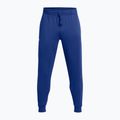 Spodnie męskie Under Armour Rival Fleece Joggers tech blue/white 5