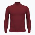 Longsleeve męski Under Armour Elite Mock CG cardinal/metallic silver