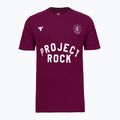 Koszulka treningowa męska Under Armour Project Rock Badge Of Honor purple 3