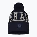 Czapka zimowa męska Under Armour Halftime Pom Beanie midnight navy/summit white