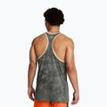 Tank top treningowy męski Under Armour Project Rock Racer clay green/silt 2