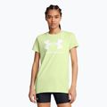 Koszulka damska Under Armour Rival Logo tetro green/white