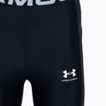 Legginsy treningowe damskie Under Armour HeatGear Rib black/black/white 3