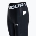 Legginsy damskie Under Armour HeatGear Rib black/black/white 4