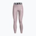 Legginsy treningowe damskie Under Armour HeatGear Rib tetra gray/white 5