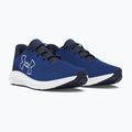 Buty do biegania męskie Under Armour Charged Pursuit 3 Big Logo tech blue/midnight navy/white 8