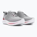 Buty do biegania męskie Under Armour Velociti 4 halo gray/racer red/white