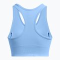 Biustonosz treningowy Under Armour Vanish Seamless Mid Branded horizon blue/white 4