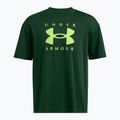 Koszulka męska Under Armour HW OS Branded forest green/morph green 3