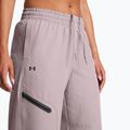 Spodnie damskie Under Armour Unstoppable Woven Wide Leg tetra gray/black 4