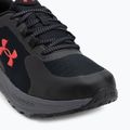 Buty do biegania męskie Under Armour Charged Bandit Trail 3 black/black/racer red 7