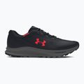 Buty do biegania męskie Under Armour Charged Bandit Trail 3 black/black/racer red 2