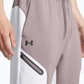 Spodnie męskie Under Armour Unstoppable Fleece tetra gray/white/black 4