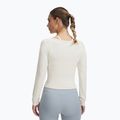 Longsleeve treningowy damski Under Armour Train Seamless stone/white 2