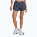 Spodenki treningowe damskie Under Armour Tech Play Up 2in1 downpour gray/harbor blue