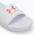 Klapki damskie Under Armour Ignite Select white/white/super pink 7