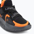 Buty do koszykówki Under Armour Flow Futr X 4 UAA black/castlerock/blaze orange 7