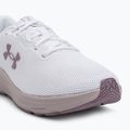 Buty do biegania damskie Under Armour Charged Pursuit 4 white/white/purple prime 7