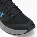 Buty treningowe męskie Under Armour Commit 4 anthracite/steel/ether blue 7