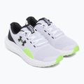 Buty do biegania męskie Under Armour Charged Surge 4 white/hyper green/black 3