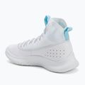 Buty do koszykówki Under Armour CURRY 4 FLOTRO white/stream/metallic silver 3